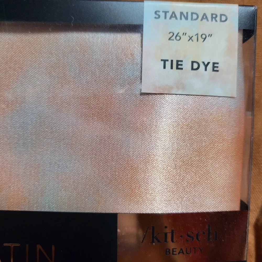 💥BUY 5 GET 3 FREE Kitsch Tie Dye Satin Pillowcase Standard